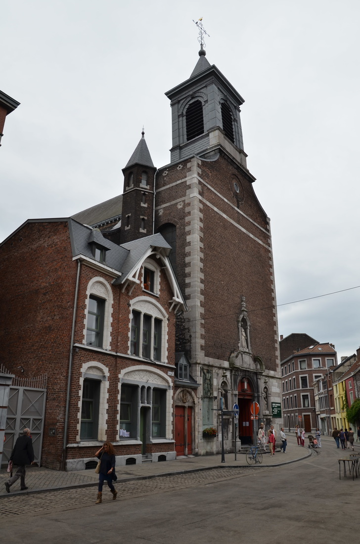 Kościół św. Mikołaja w Liege. Belgia.