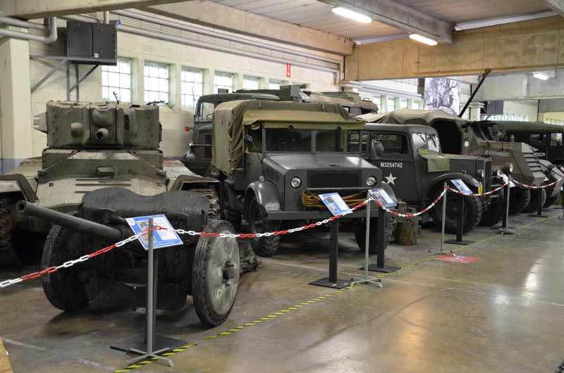 Museum Bastogne Barrac in Bastenaken. Belgie. 