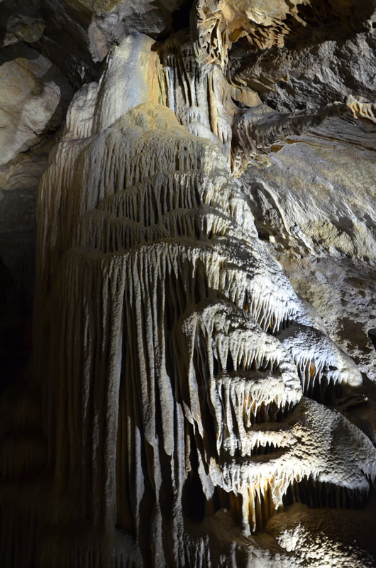 Remouchamps Cave in België. 