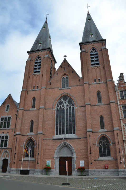 Abdij van de Heiligen Peter en Paul in Dendermonde. België.