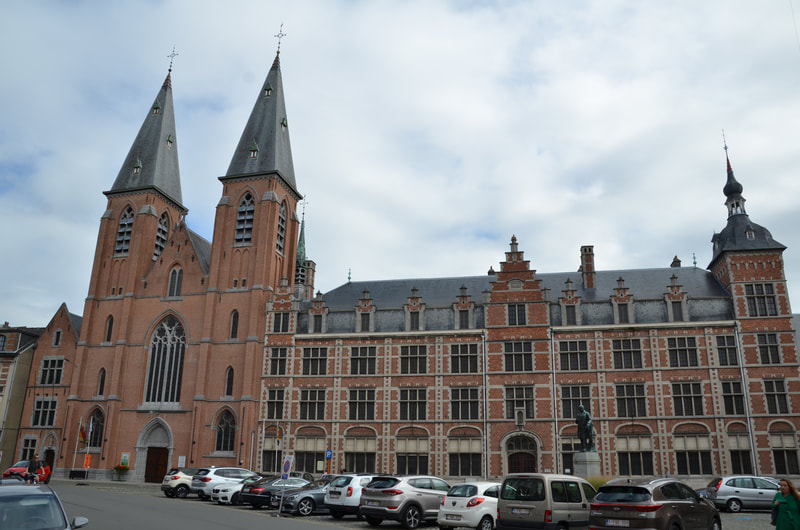Abdij van de Heiligen Peter en Paul in Dendermonde. België. 