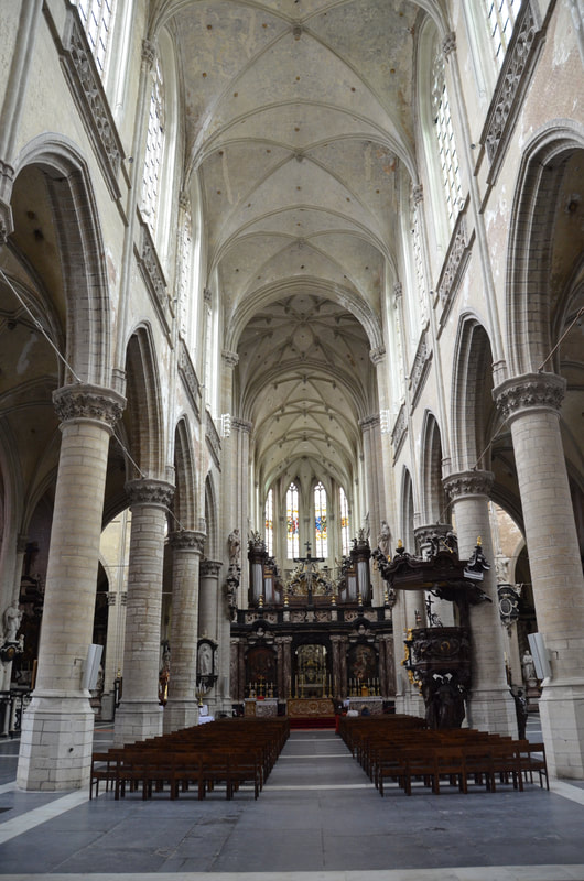 Church of Saint James in Antwerp. Belgium.
Kościół Świętego Jakuba w Antwerpii. Belgia.