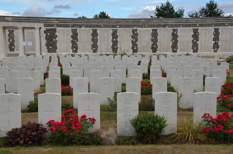 Tyne Cot begraafplaats. België.