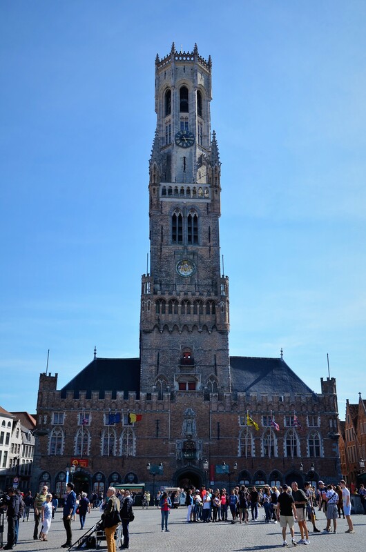 
Dzwonnica w Brugii. Belgia. 
Belfry in Bruges. Belgium.