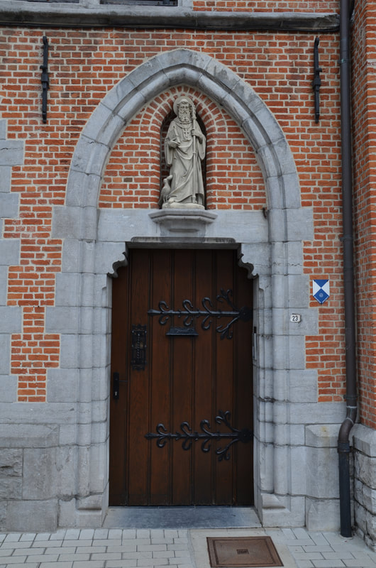 Abdij van de Heiligen Peter en Paul in Dendermonde. België.
