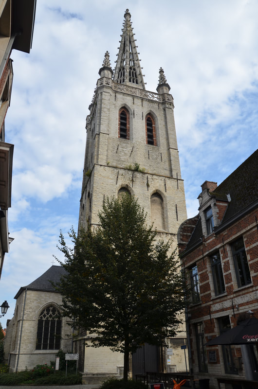 Kościół św. Gertrudy w Leuven. Belgia.
