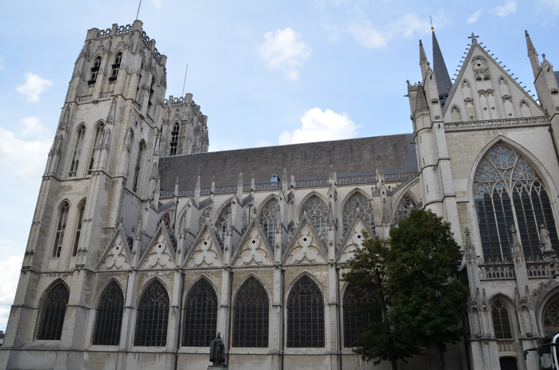 Katedra  św. Michała i Guduli w Brukseli. Belgia. 
