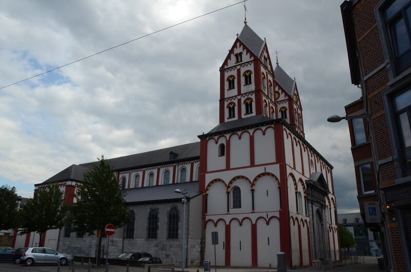 Kościół Świętego Bartłomieja w Liege. Belgia. 