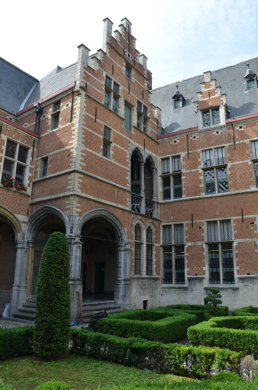 Het paleis van Margaretha van Oostenrijk in Mechelen. Belgie.