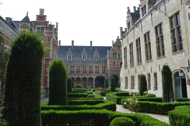 Het paleis van Margaretha van Oostenrijk in Mechelen. Belgie.