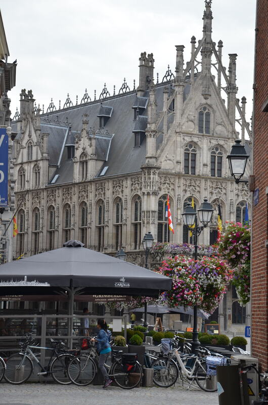 Stadhuis in Mechelen. Belgie. 