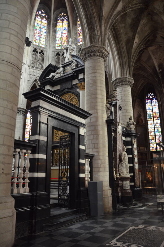 St. Rumbold in Mechelen. Belgie. 