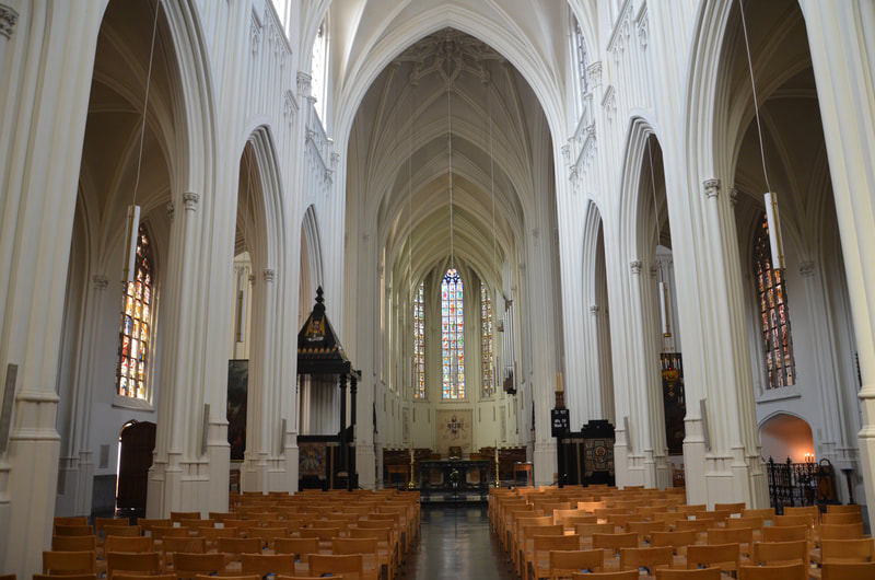 Kerk in de Abdij van Tongerlo in België. Kerk in abdij Tongerlo in België.